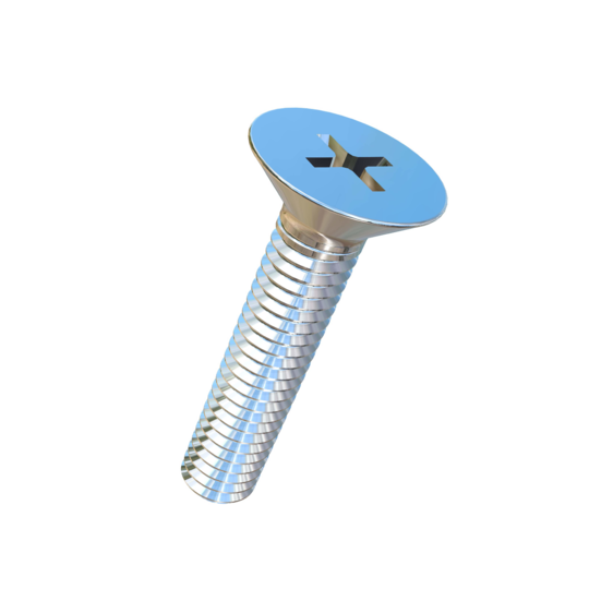 Titanium M4-0.7 Pitch X 20mm Flat Head Phillips Allied Titanium Machine Screw